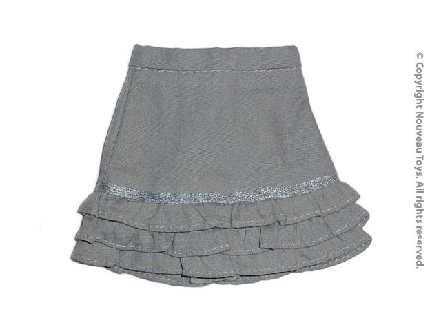 Nouveau Toys Uniform Series - 1/6 Scale Female Gray Layered Skirt